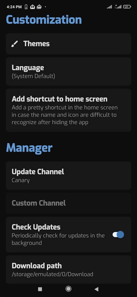Hide Magisk Manager fails in Canary 294-297 (MIUI 12, Android 10 ...