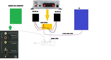 Logitech Z313 Wiring Diagram