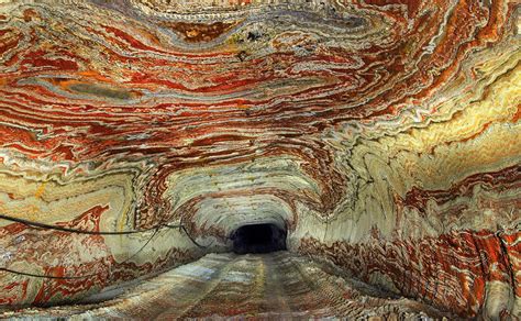 Photos Of The Day Colorful Russian Salt Mines And Tunnels