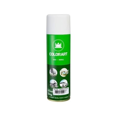 Tinta Spray Uso Geral Ml Aluminio Para Rodas Colorart Compretop