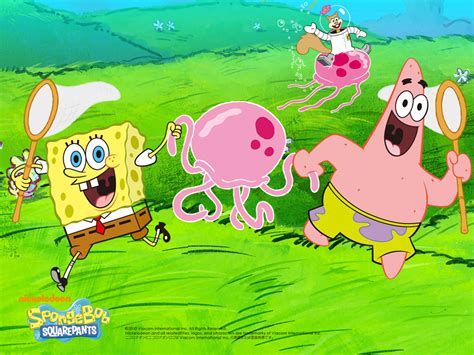 Jellyfish Dance Spongebob Squarepants Wallpaper 14243556 Fanpop