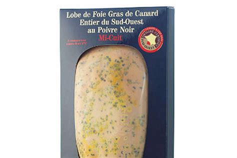 Lobe De Foie Gras De Canard Entier Du Sud Ouest Au Poivre Noir Mi Cuit