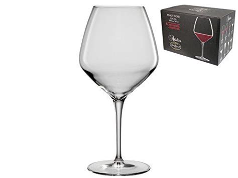 Wine Glasses Luigi Bormioli Atelier Pinot Noir Wine Glass 2058ounce Set Of 6 Be Sure To