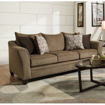 Latitude Run Heath Sofa By Simmons Upholstery Upholstery Albany