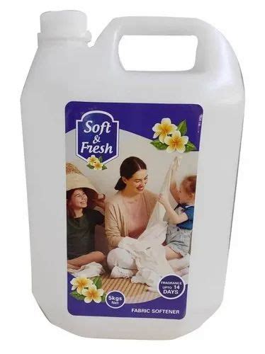 Soft Fresh Blue Fabric Softener Packaging Type Can Packaging Size