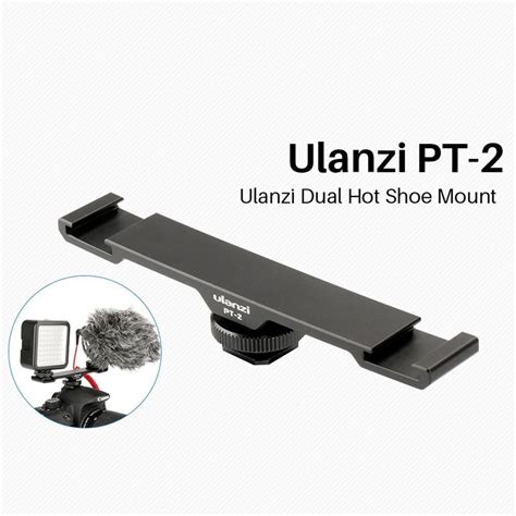 Ulanzi PT 2 İkili Hot Shoe Bağlantı Çoğaltıcı