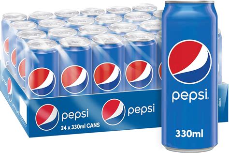 Pepsi Carbonated Soft Drink Cans 24 X 330 Ml Buy Online At Best