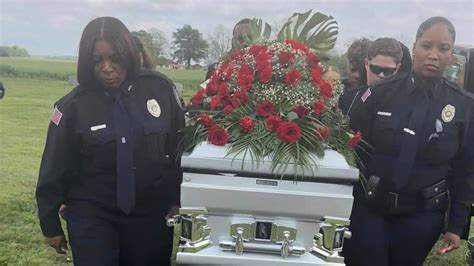 Funeral Services Held For Pine Bluff Police Officer Who Died After