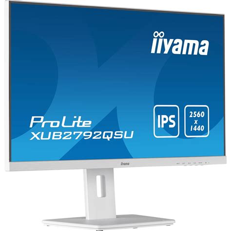 27" (68,58cm) iiyama ProLite XUB2792QSU-W5 Weiß 2560x1440 1xDisplayPort ...