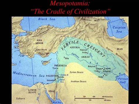 PPT - Mesopotamia: “The Cradle of Civilization” PowerPoint Presentation ...