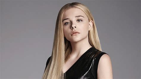 Chloe Grace Moretz Babe Model Talented Blonde American Woman The