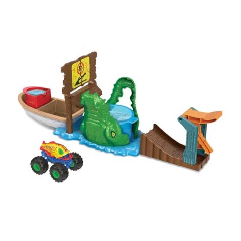 Hot Wheels Monster Trucks Color Shifter Krokodyl Oficjalne Archiwum Allegro