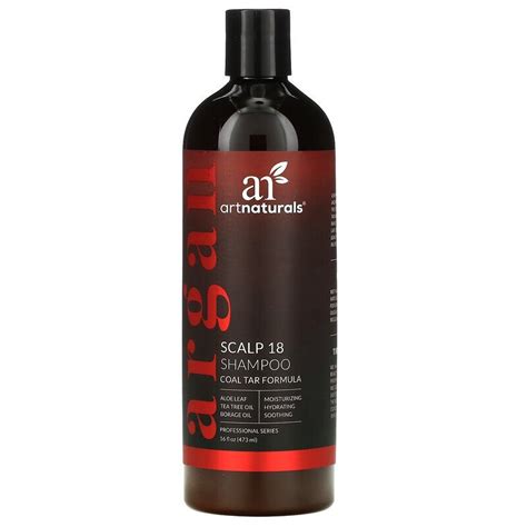 Artnaturals, Шампунь Scalp 18, формула с коксовым дегтем, 473 мл ...