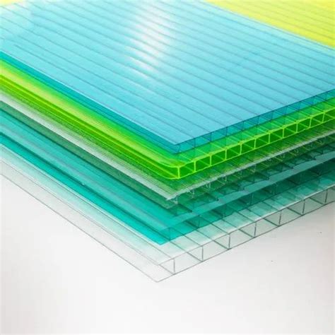 Transparent Triple Wall Polycarbonate Sheet Mm At Best Price In Gurugram