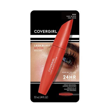 CoverGirl Lash Blast Active Mascara Workout Makeup Trend 2019