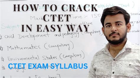 How To Crack Ctet Exam Ctet Exam Syllabus Ctet Crack In Easy Way