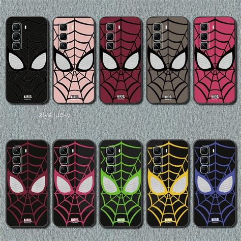 Casing Infinix Hot 50 5G X6720 The Case Soft Cover Spider Man Shopee Malaysia