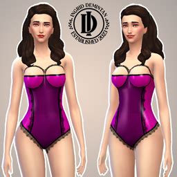 Ids Lingerie Faye Files The Sims Create A Sim Curseforge