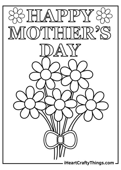 15 Mother’s Day Coloring Pages 100 Free To Print Pdfs