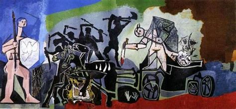 Pablo PicassoLa Guerre1952 Pablo Picasso Peace Painting Picasso