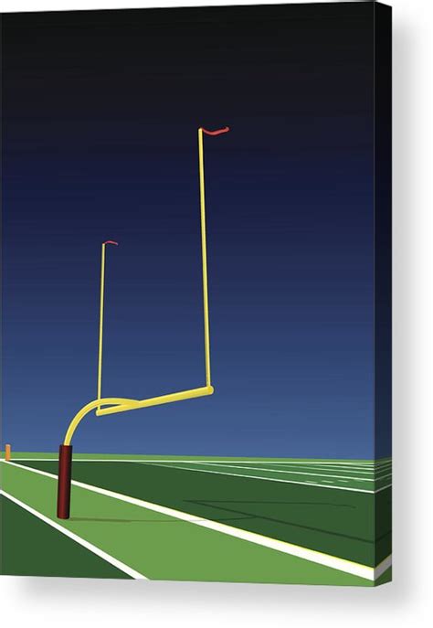 Football Goal Post Drawing at PaintingValley.com | Explore collection ...