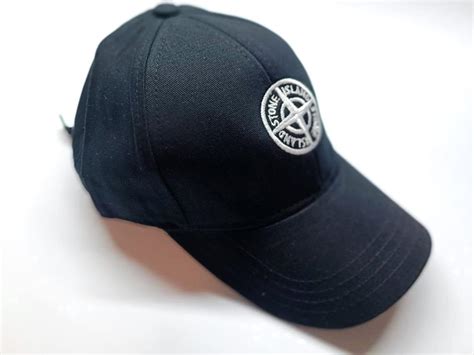 Купити Кепка Stone Island Чорний ЛЮКС ЯКІСТЬ котон, бейсболка ...