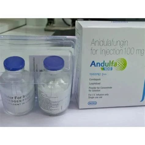 Anidulafungin 100Mg Andulfa 100 Mg Injection Treatment Antifungal