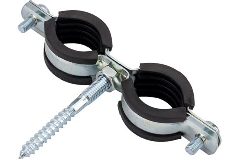 Двойной хомут для труб STOUT Sac-0020-200034 3/4"(25-29) к-т: хомут ...