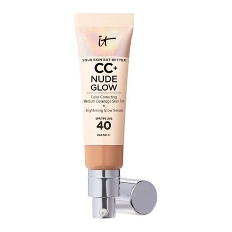 It Cosmetics Cc Nude Glow Fondotinta In Crema Medium Tan