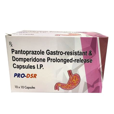 Pantoprazole Gastro Resistant Domperidone Prolonged Release Capsules At