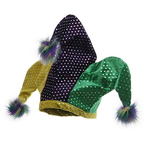 Mardi Gras Jester Hat Sequin Jester Hat Mardi Gras Hats