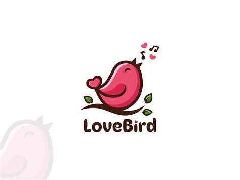 Love Bird Logo Design by Walid Ibn Hossain on Dribbble