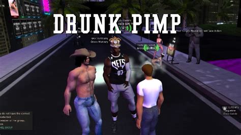 Second Life Trolling Drunk Pimp Youtube