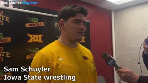 Iowa State Heavyweight Sam Schuyler Spent Time In The Weight Room To