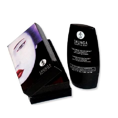 Shunga Crema Orgasmo Femenino Intenso Jardín Secreto mikiwee A natural sex life