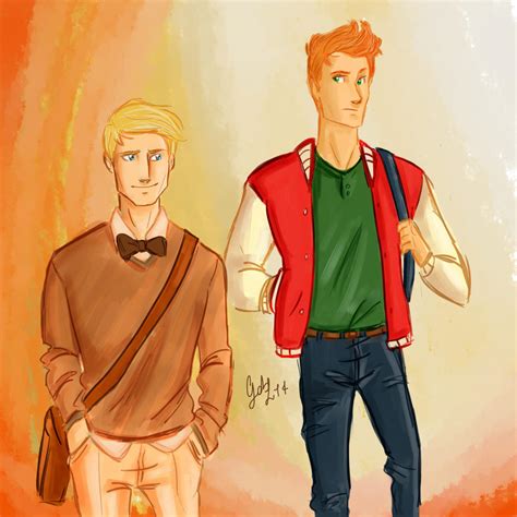 Jock Finnick And Nerd Peeta By Odairwho On Deviantart