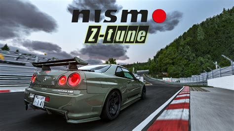 Nissan Skyline GT R R34 Z Tune Nurburgring Nordschleife Lap Assetto