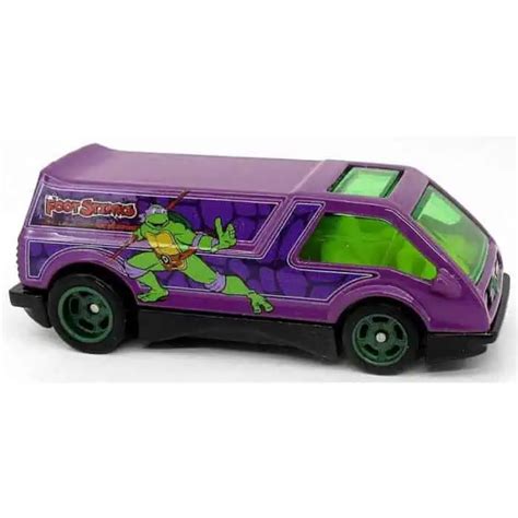 Embalagem Danificada Hot Wheels Pop Culture Tartarugas Ninjas Miniaturas Universo Hot Wheels