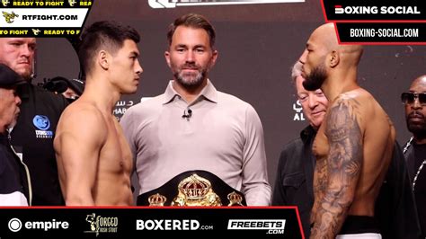 HIGH STAKES Dmitry Bivol Vs Lyndon Arthur Full Weigh In Final FACE