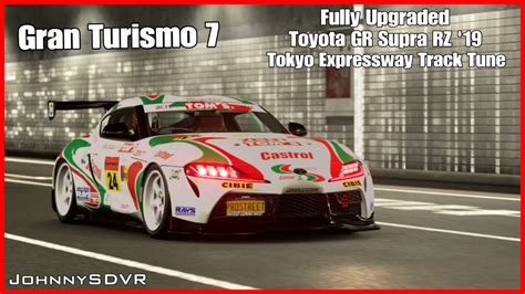 Gran Turismo Toyota Gr Supra Rz Tokyo Expressway Track Tune