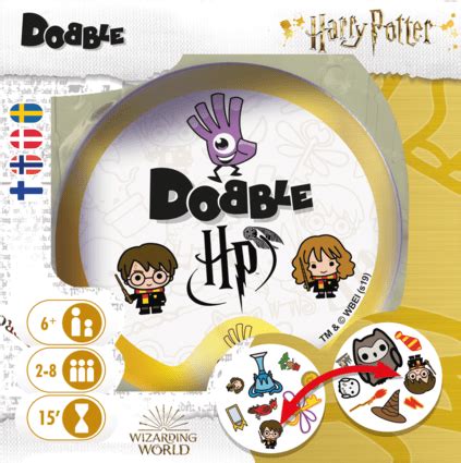 Dobble Harry Potter Board Game Asmodee Nordics