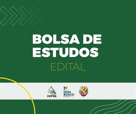 Edital Bolsa De Estudos UNIFATEB