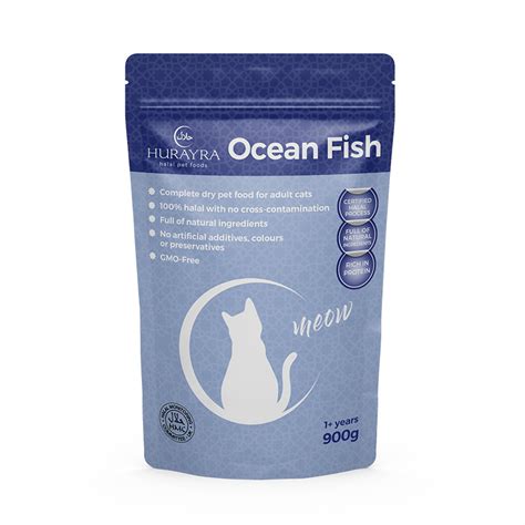 Halal Ocean Fish Cat Food | Premium Halal Cat Food | Hurayra