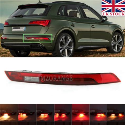 Right Rear Reflector Bumper Stop Brake Fog Tail Light Lamp For Audi Q