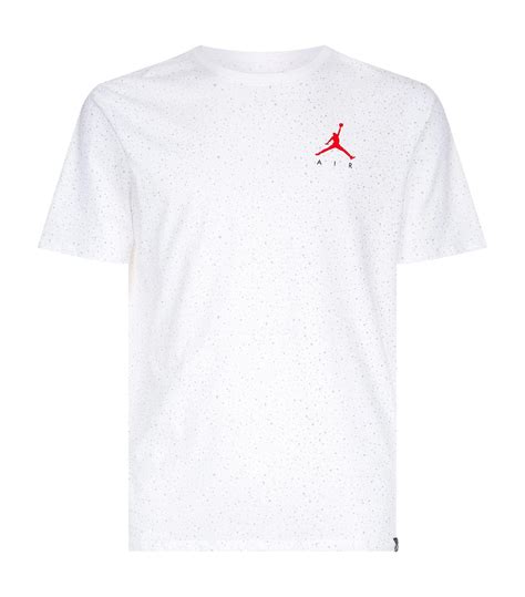 Lyst Nike Jordan Lifestyle Speckled Logo T Shirt In White For Men