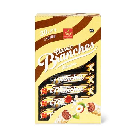 Frey Branches Classic Schokoriegel Bicolor 30er Pack Weisse