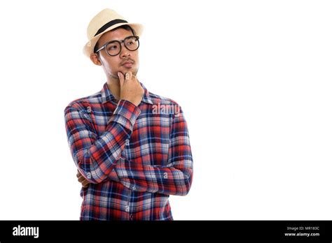 Asian Man Thinking Hi Res Stock Photography And Images Alamy