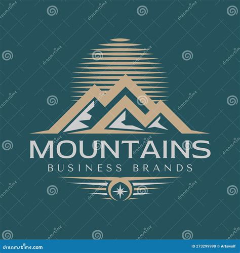 Peak Letter Logo Design: A Symbol Of Aspiration And Success Cartoon ...