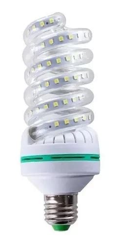 Foco Led Espiral Ahorrador 24w Luz Blanca Brillante Lumicraf