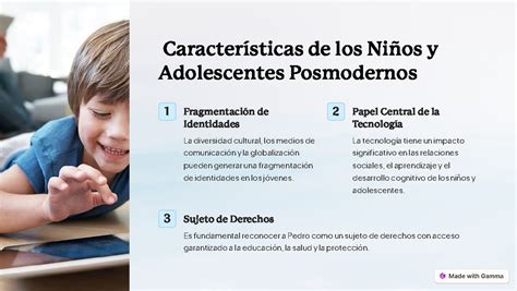 Caracteristicas De Los Ninos Y Adolescentes Posmodernos